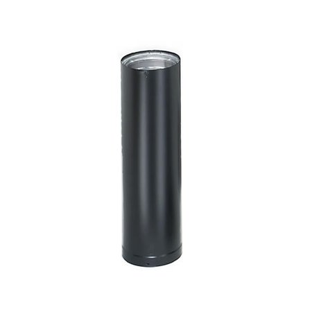 PERFECTPILLOWS M &amp; G Duravent 6DVL-06 6 Inch x 6 Inch Dura-Vent DVL Double-Wall Black Pipe PE2547644